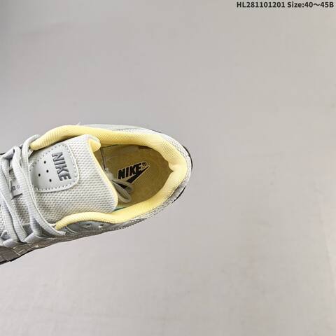 Nike P-6000 Premium Light Grey Black Pale Yellow EU 40-45 Running Shoe - Men's (BS-62909)