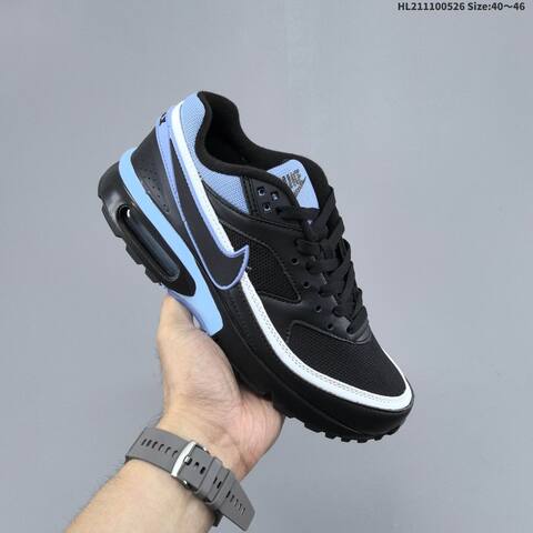 Nike Air Max BW Black Light Blue White EU 40-46 Running Shoe - Men's (BS-60124)