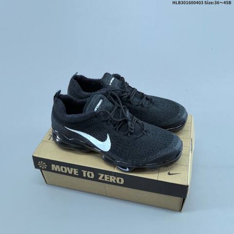 Nike Air Vapormax 2023 FK White Black EU 36-45 Running Shoe - Unisex (BS-60948)