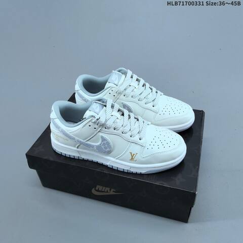 Nike Dunk SB Low Black White Brown EU 36-45 Skate Shoe - Unisex (BS-61018)
