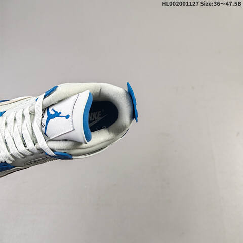 Air Jordan 4 Retro Military Blue 2024 AIR JORDAN 4 Aj4 Lifestyle (BS-67652)