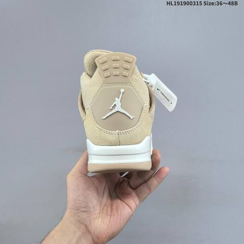 Air Jordan 4 Retro Cozy Girl AIR JORDAN 4 Aj4 Lifestyle (BS-66528)