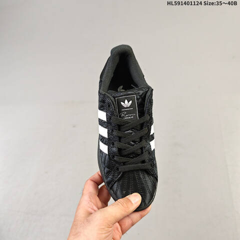 Adidas Caroline Hu x Adidas Originals Superstar W Black White EU 35-40 Skate Shoe - Unisex (BS-65468)