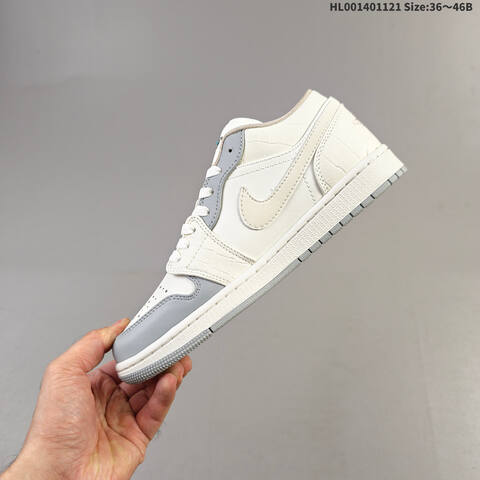 Air Jordan 1 Low Soft Pearl WMNS AIR JORDAN 1 Aj1 Lifestyle (BS-67745)