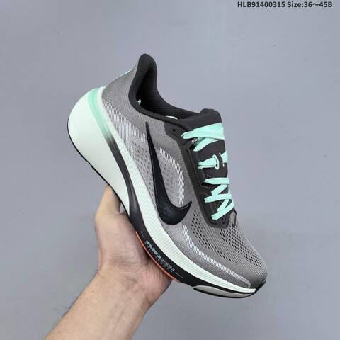 Nike Air Zoom Pegasus 42 Grey Black Mint White EU 36-45 Running Shoe - Unisex (BS-61297)