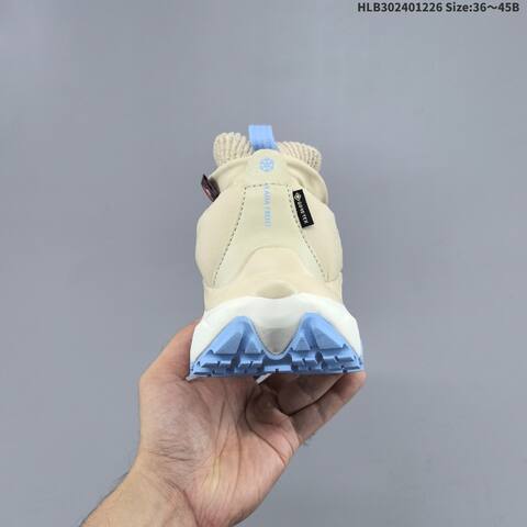 HOKA ONE Kaha 2 FROST MOC GTX Beige Light Blue White Gray EU 36-45 Trail Shoe Trail Running Sneakers - Unisex (BS-69419)