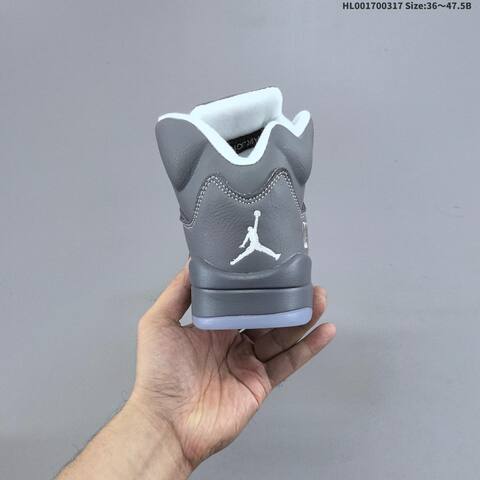 Air Jordan 5 Retro Wolf Grey Replica AIR JORDAN 5 Aj5 Lifestyle (BS-66521)