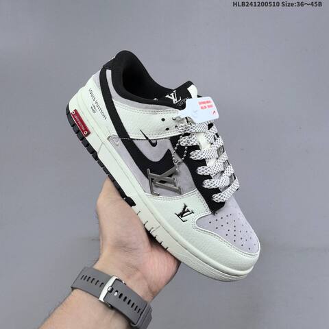 Nike Dunk SB Low White Grey Black Brown EU 36-45 Skate Shoe - Unisex (BS-60426)
