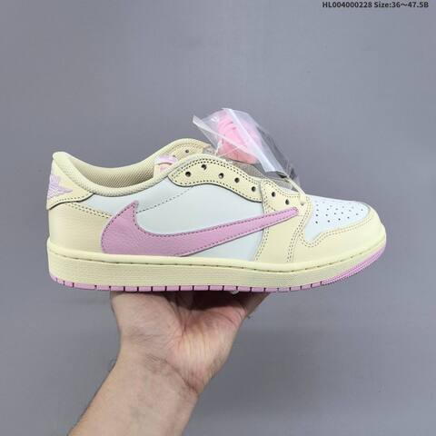 Travis Scott x Air Jordan 1 Low AIR JORDAN 1 Aj1 Lifestyle (BS-66654)
