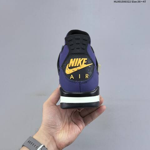 A Air Jordan 4 Retro OG Imperial Purple Replica AIR JORDAN 4 Aj4 Lifestyle (BS-66475)