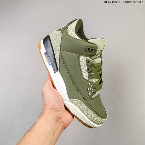 Air Jordan 3 Retro Silver Anniversary AIR JORDAN 3 Aj3 Lifestyle (BS-67604)