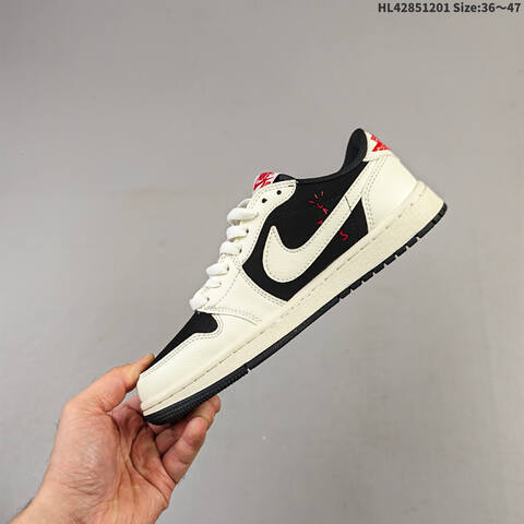Nike Air Jordan 1 x Travis Scott AIR JORDAN DM7866-108 ID HL42851201 Size 36 Lifestyle - Women's (BS-67590)