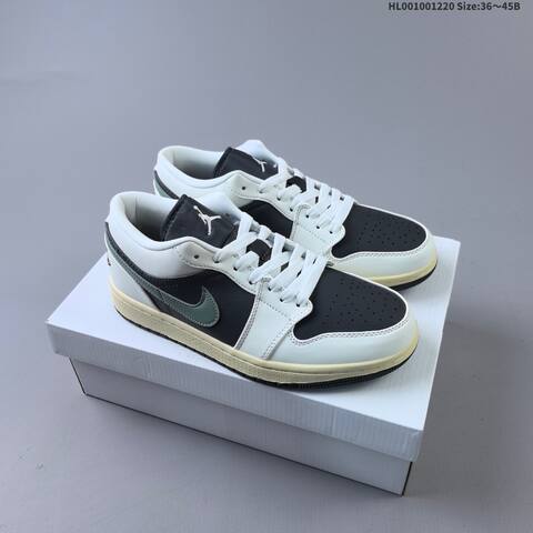 Air Jordan 1 Low WMNS Jade Smoke AIR JORDAN 1 Aj1 Lifestyle (BS-67349)