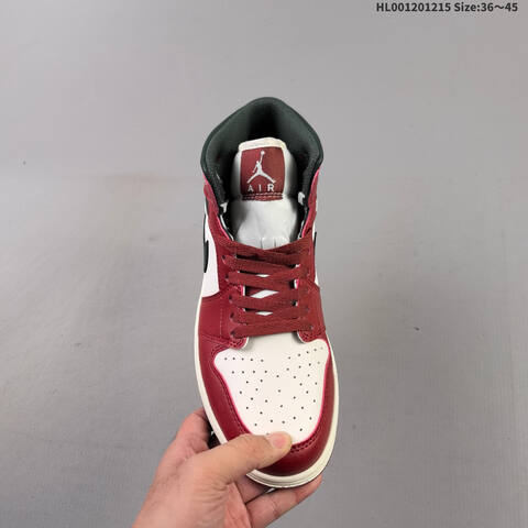 a Air Jordan 1 Mid Hemp Sail AIR JORDAN 1 Aj1 Lifestyle (BS-67426)
