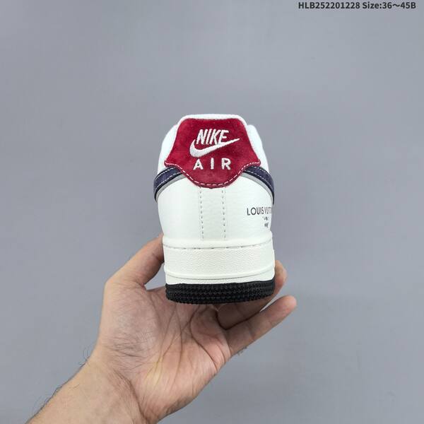 Nike Air Force 1 07 LV8 white navy red black EU 36-45 sneaker