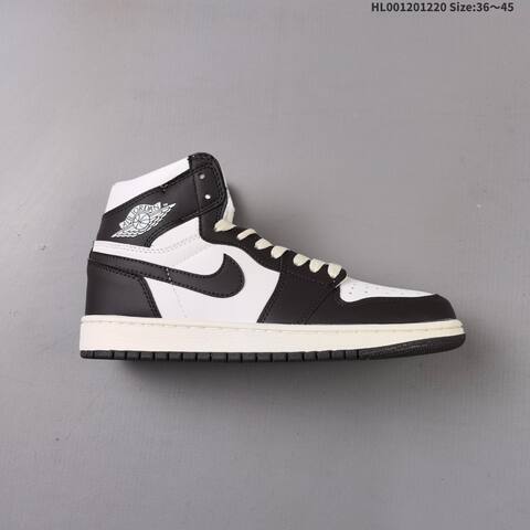 A Air Jordan 1 High OG Baroque Brown AIR JORDAN 1 Aj1 Lifestyle (BS-67351)