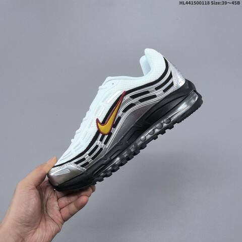 Nike Air Max TL 2 5 White Silver Black Gold Red EU 39-45 Running Shoe - Unisex (BS-61926)