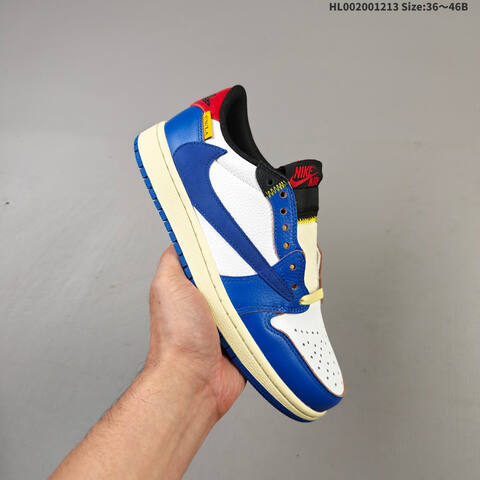 Union LA x Travis Scott x Air Jordan 1 Low UN x AIR JORDAN AJ1 Lifestyle (BS-67465)