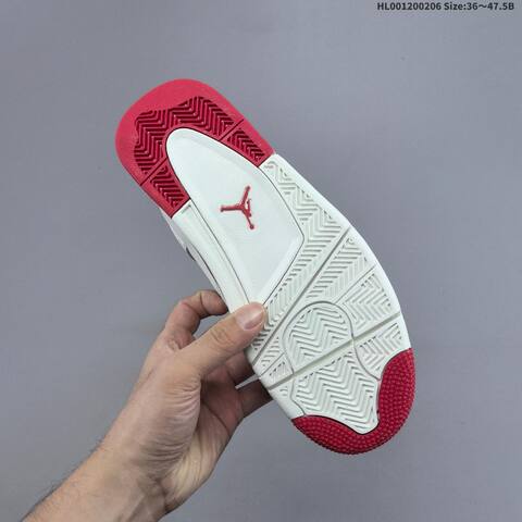 Air Jordan 4 Retro Sierra Red WMNS AIR JORDAN 4 Aj4 Lifestyle (BS-66688)