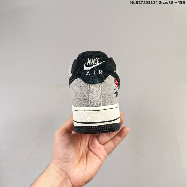 Nike Air Force 1 07 Low grey black white EU 36-45 sneaker