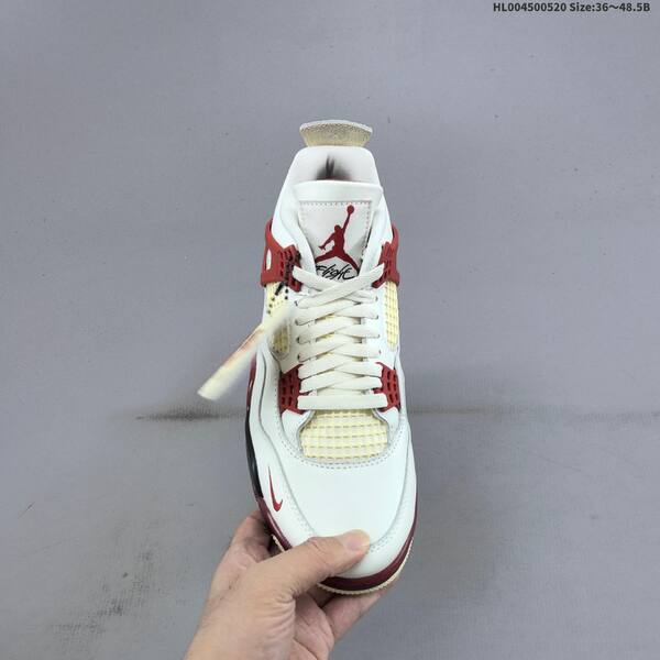 Jordan Air Jordan 4 Sail / Cinnabar / White / Black 36-48.5 basketball