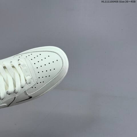 Nike Air Force 1 07 HF1058-133 Off White Black EU 36-45 Sneaker - Unisex (BS-60897)