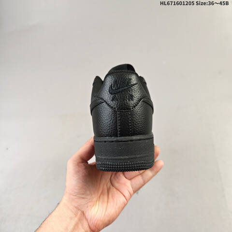 Nike Air Force 1 07 Black EU 36 45 Sneaker EU 36-45 - Unisex (BS-62831)