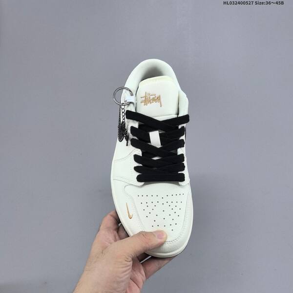 Jordan Air Jordan 1 Low White/Black/Gold EU 36-45 basketball