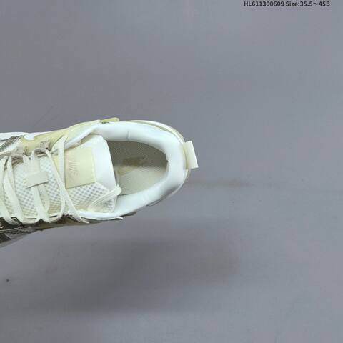 Nike V2K Run White Light Gold Beige EU 35 5-45 Running Shoe - Unisex (BS-59934)