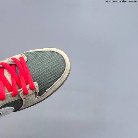 Nike SB Dunk Low Pro Som Tum Beige Olive White Bright Red Silver EU 36-46 Skate Shoe - Unisex (BS-61491)