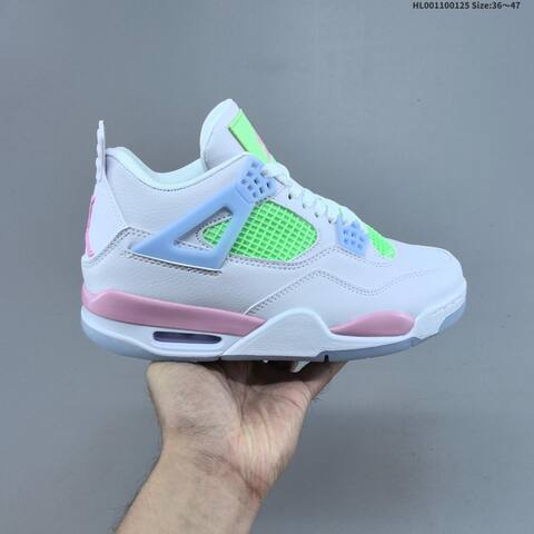 Air Jordan 4 Retro Valentine s Day AIR JORDAN 4 Aj4 4 IB7069-100 202 Lifestyle (BS-66834)