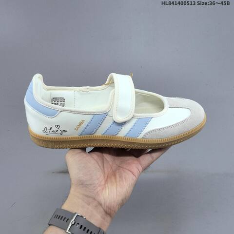 Adidas Samba Mary Jane Cream White Black Gum EU 36-45 Skate Shoe - Unisex (BS-60376)