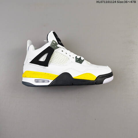 Air Jordan 4 Retro Tour Yellow Replica AIR JORDAN 4 Aj4 Lifestyle (BS-67698)