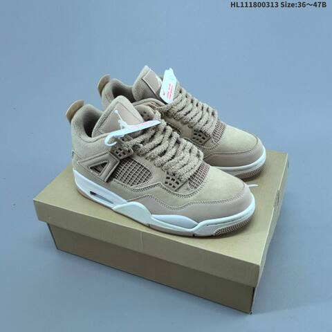 Air Jordan 4 Retro Cozy Girl AIR JORDAN 4 Aj4 Lifestyle (BS-66555)