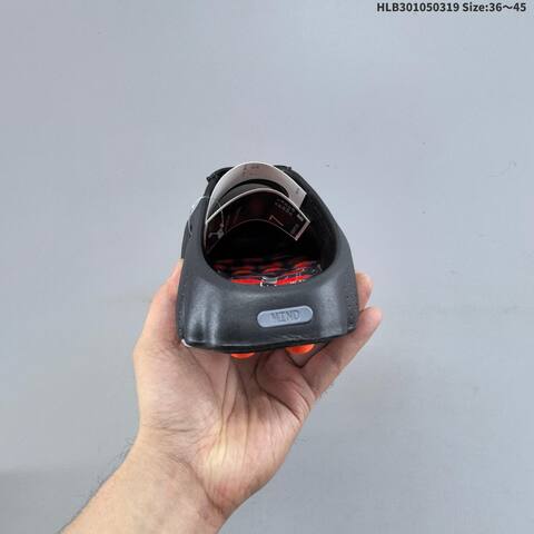 Nike Mind 001 Black Grey Red EU 36-45 Slides - Unisex (BS-61234)