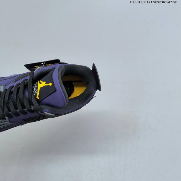 Jordan Air Jordan 4 Retro OG Imperial Purple / Black / Yellow EU 36-47.5 basketball lifestyle