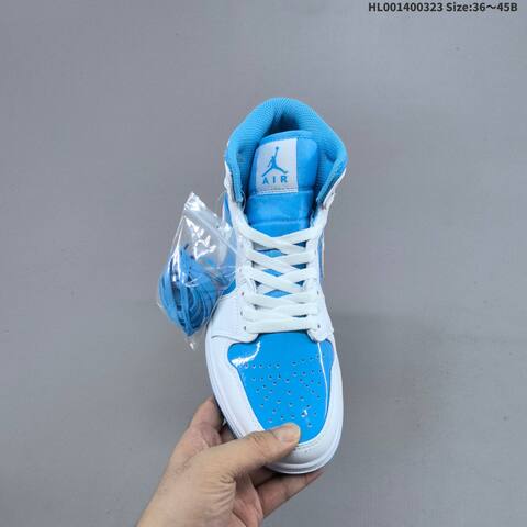Air Jordan 1 Mid Legend Blue AIR JORDAN 1 Aj1 Lifestyle (BS-66462)
