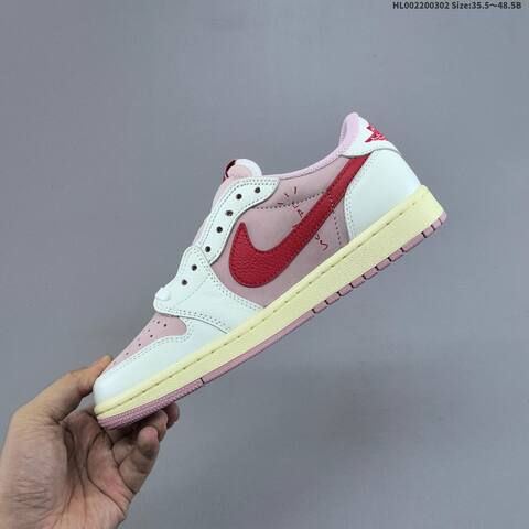 Travis Scott x Air Jordan 1 Low AIR JORDAN 1 Aj1 Lifestyle (BS-66637)