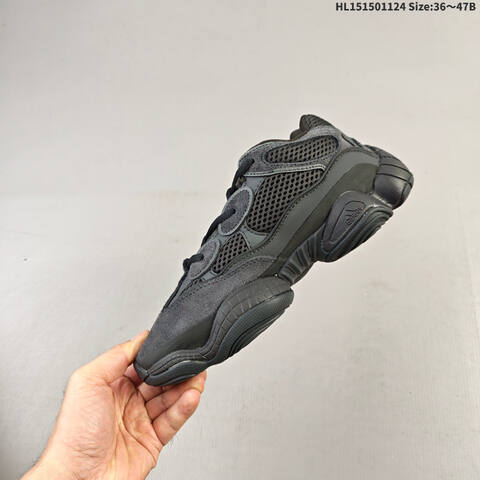 Adidas Yeezy 500 Utility Black Black Dark Grey EU 36-47 Sneaker - Unisex (BS-65464)