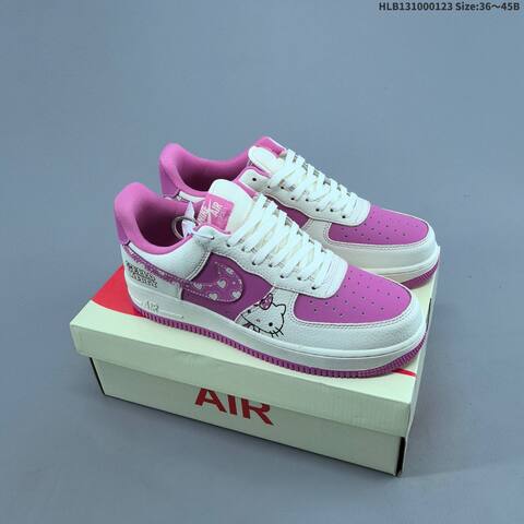 Nike Air Force 1 07 LV8 White Green Brown EU 36-45 Sneaker - Unisex (BS-61800)