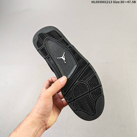 Air Jordan 4 Retro Black Cat AIR JORDAN 4 Aj4 Lifestyle (BS-67461)