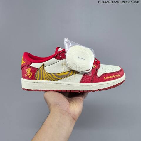 Nike Air Jordan 1 x Travis Scott AIR JORDAN DIY Lifestyle (BS-67304)