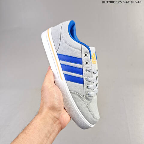 Adidas Gvp Canvas Green White Black EU 36-45 Skate Shoe - Unisex (BS-65462)