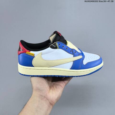 Union LA x Travis Scott x Air Jordan 1 Low UN x AIR JORDAN AJ1 Lifestyle (BS-66719)