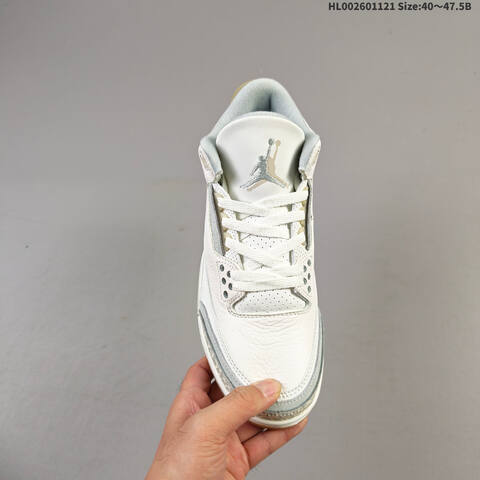 Air Jordan 3 Retro Craft Ivory AIR JORDAN 3 Aj3 Lifestyle (BS-67743)