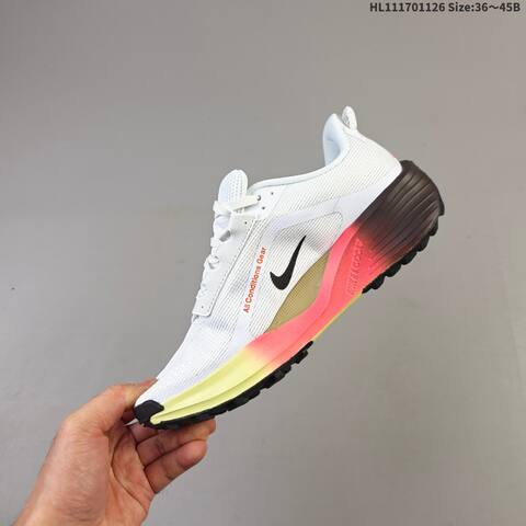 Nike ReactX Pegasus Trail 6 Black Grey White EU 36-45 Trail Shoe - Unisex (BS-63041)