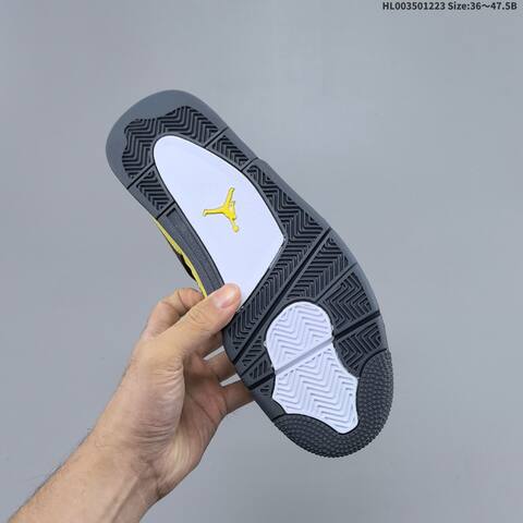 Air Jordan 4 Retro Tour Yellow AIR JORDAN 4 Aj4 4 2006 Jor Lifestyle (BS-67316)