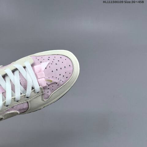 Nike Dunk Low Light Pink Cream White Burgundy Light Blue EU 36-45 Skate Shoe - Unisex (BS-62106)