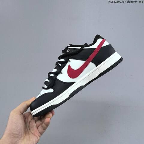 Nike Dunk SB Low White Black Red EU 40-46 Skate Shoe - Men's (BS-61285)