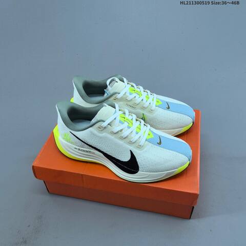 Nike Pegasus Plus ZoomX White Black Orange EU 36-46 Running Shoe - Unisex (BS-60271)